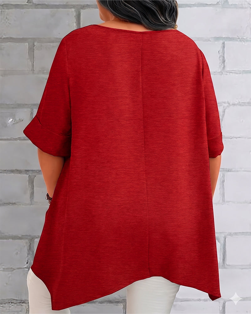 Loose Side Pocket T-Shirt