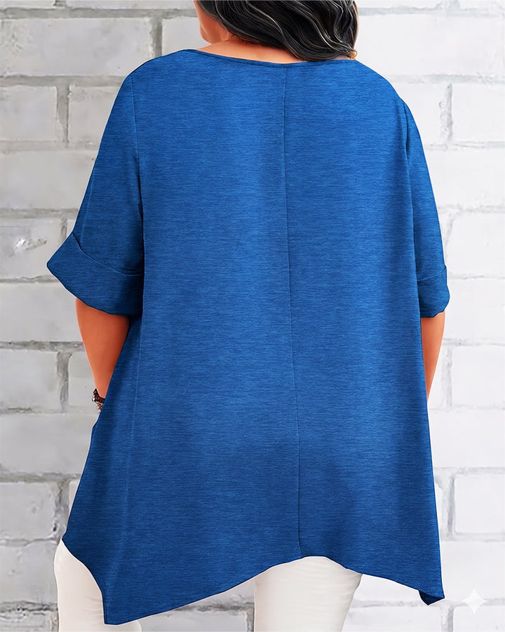 Loose Side Pocket T-Shirt