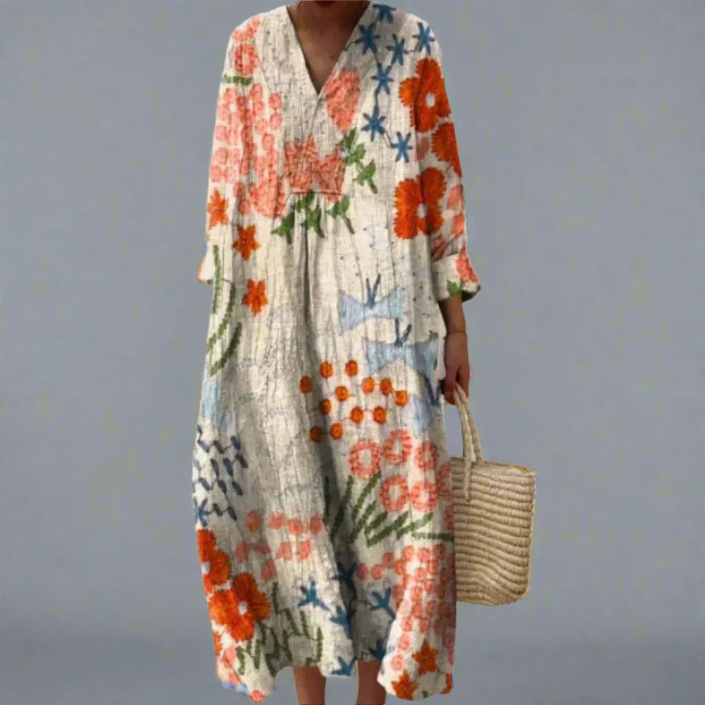 ABSTRACT MAYA DRESS
